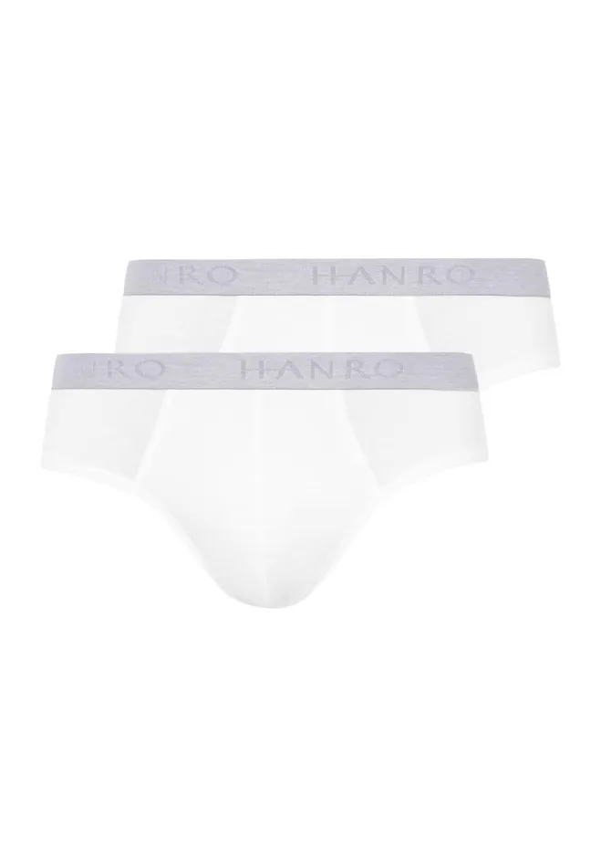 2Pack Cotton Briefs White Men HANRO Multipacks