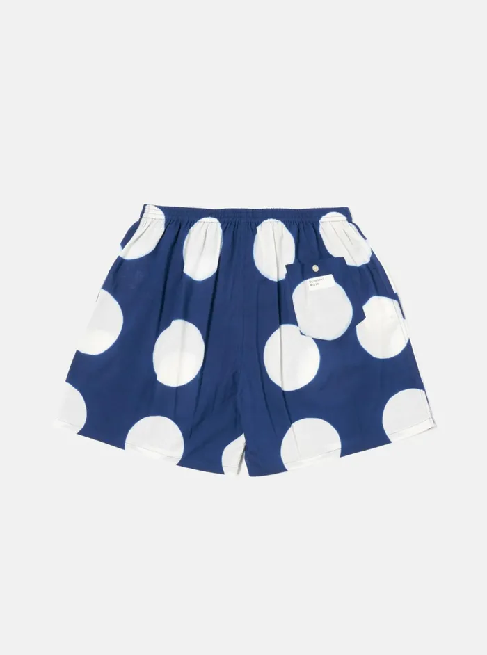3 Pack Boxer Short In Indigo Big Dot Print Men Universal Works Underwear
