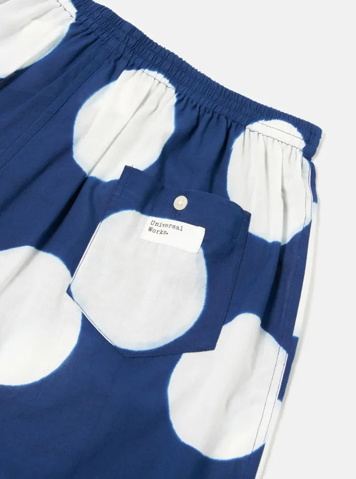 3 Pack Boxer Short In Indigo Big Dot Print Men Universal Works Underwear