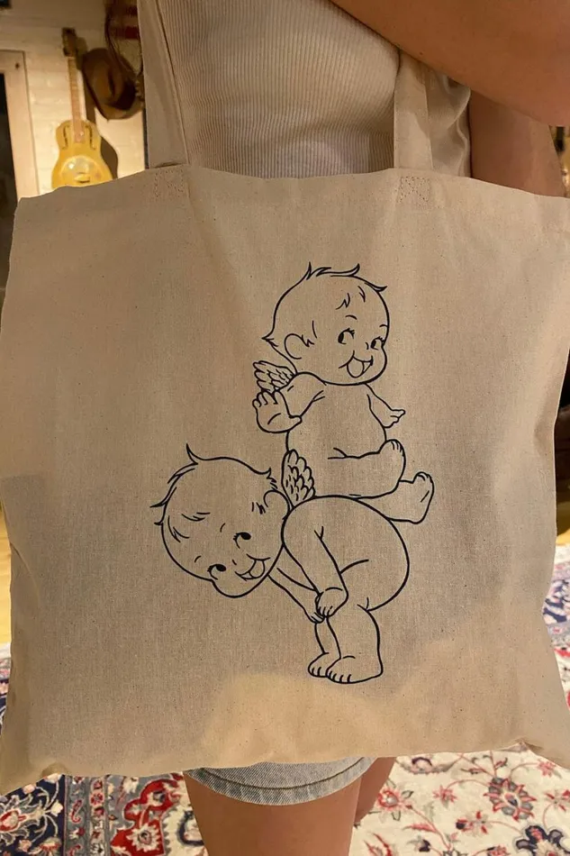 Accessories Cherubs Tote Bag Brandy Melville BAGS and BACKPACKS
