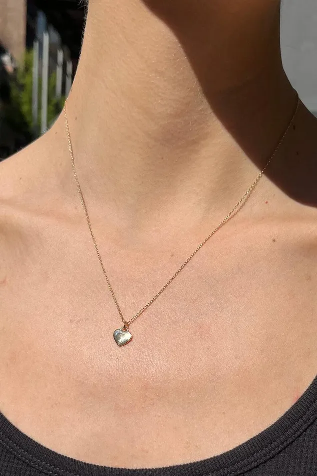Accessories Heart Pendant Necklace Brandy Melville JEWELRY