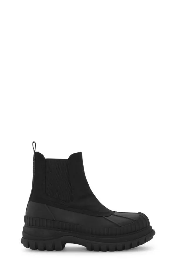 AccessoriesShoes GANNI Boots Black Outdoor Chelsea Boots Black