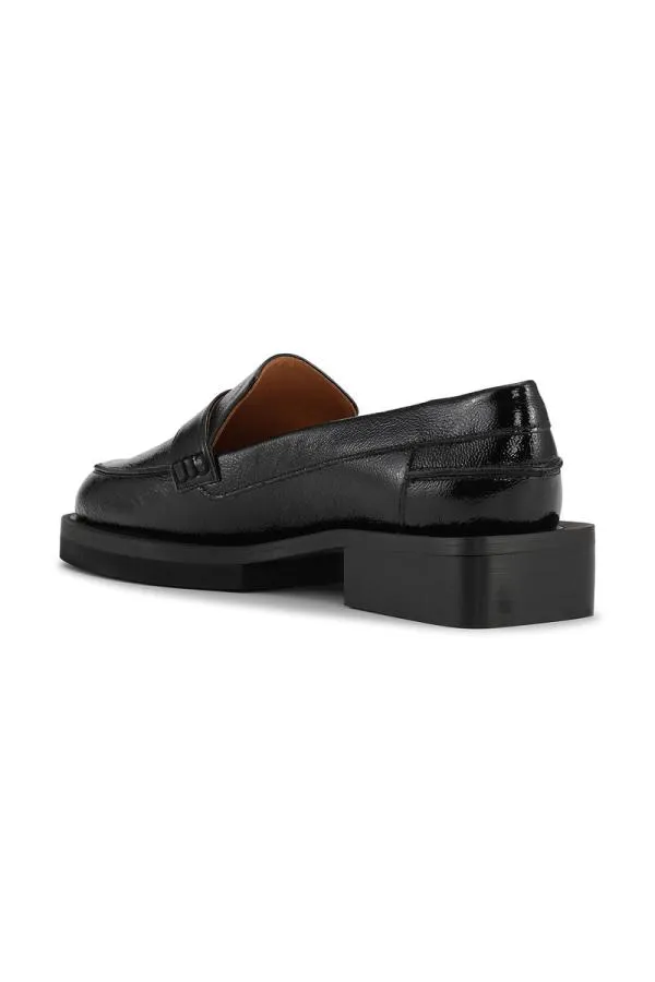 AccessoriesShoes GANNI Flats Jewel Moccasins Black