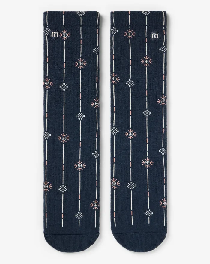 Accessories Socks TravisMathew DECO CREW CREW SOCK Mood Indigo