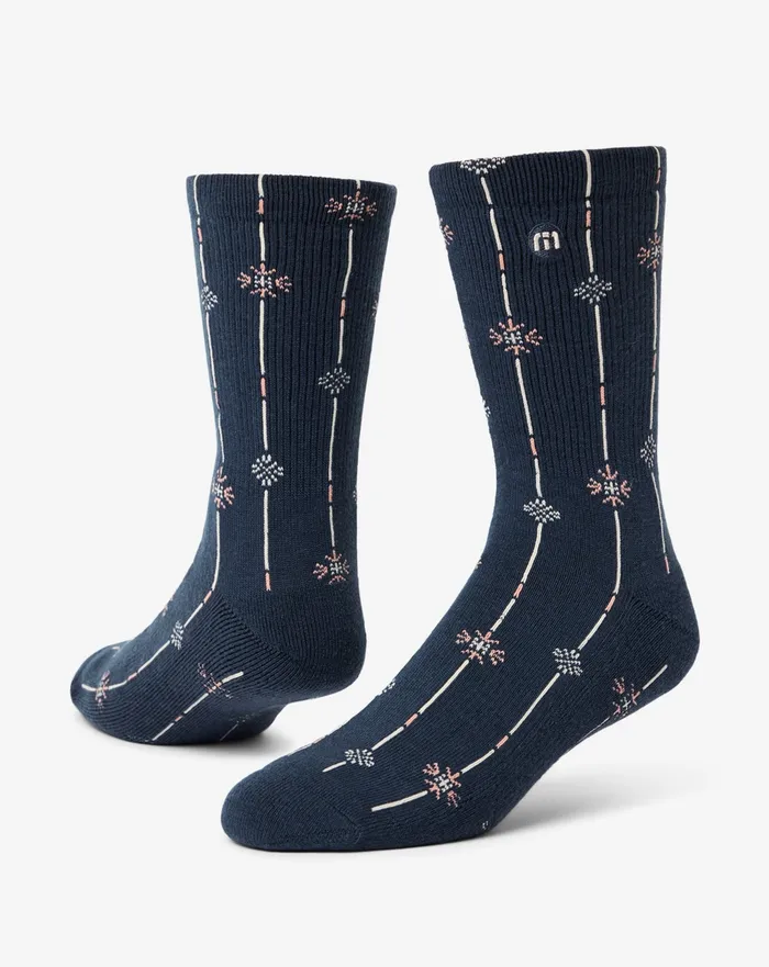 Accessories Socks TravisMathew DECO CREW CREW SOCK Mood Indigo