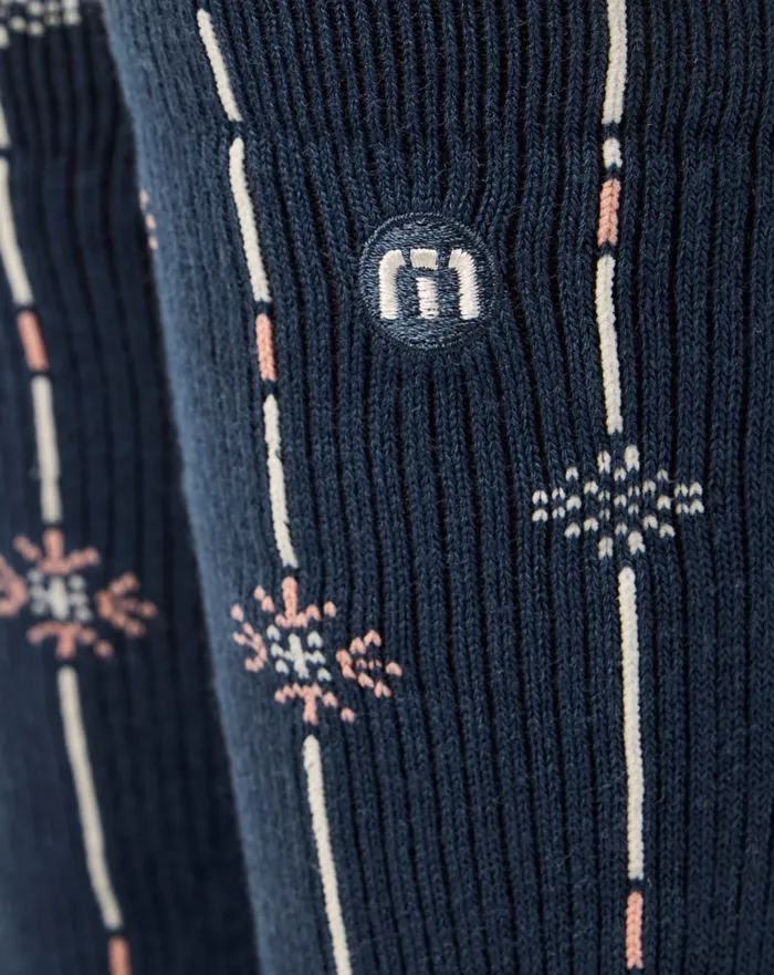Accessories Socks TravisMathew DECO CREW CREW SOCK Mood Indigo