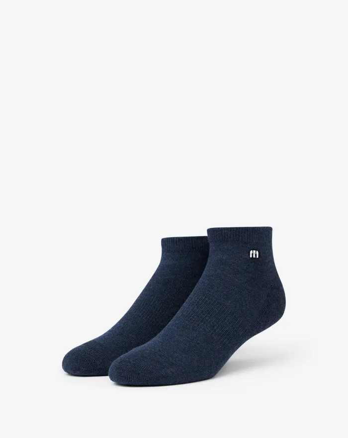 Accessories Socks TravisMathew SHORTY SMALLS 20 ANKLE SOCK Heather Mood Indigo