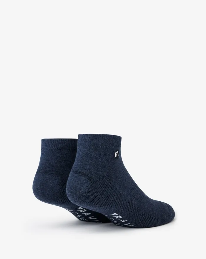 Accessories Socks TravisMathew SHORTY SMALLS 20 ANKLE SOCK Heather Mood Indigo Accessories Socks TravisMathew SHORTY SMALLS 20 ANKLE SOCK Heather Mood Indigo