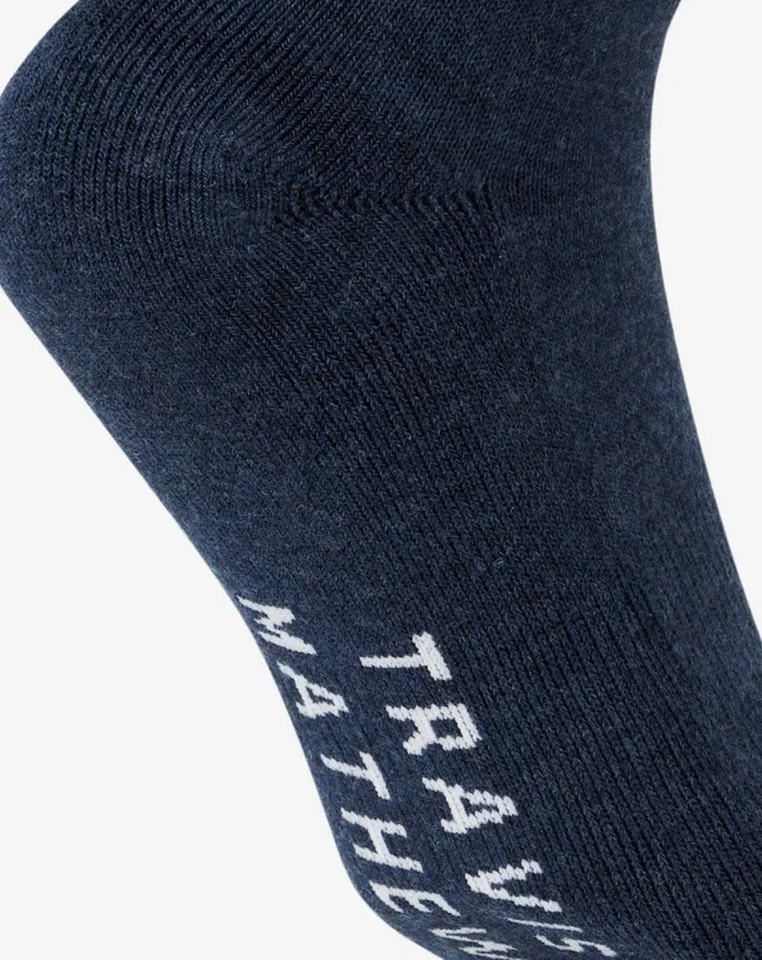 Accessories Socks TravisMathew SHORTY SMALLS 20 ANKLE SOCK Heather Mood Indigo Accessories Socks TravisMathew SHORTY SMALLS 20 ANKLE SOCK Heather Mood Indigo