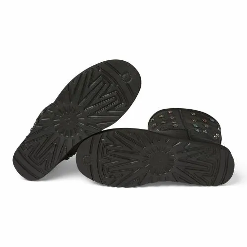 Accessories WomenMen Gallery Dept UGG GALLERY DEPT CLASSIC SHORT BLACK LEATHER Black Leather