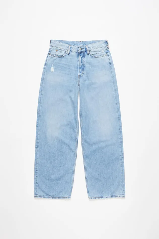 Acne Studios Loose Fit Jeans 8211 1981F Light Blue Women Jeans