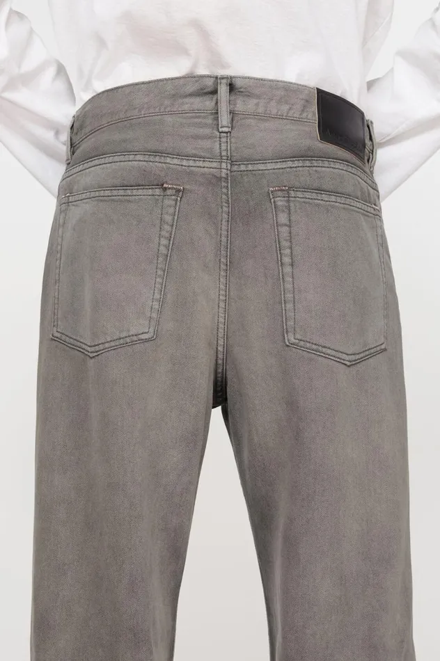Acne Studios Loose Fit Jeans 8211 2021M Anthracite Grey Men Jeans