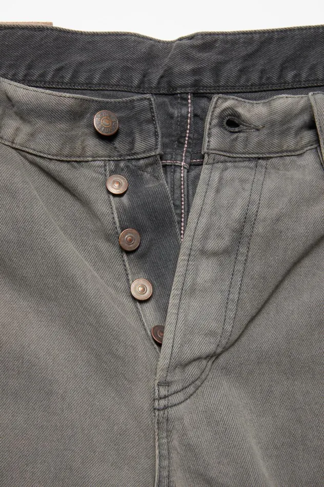 Acne Studios Loose Fit Jeans 8211 2021M Anthracite Grey Men Jeans