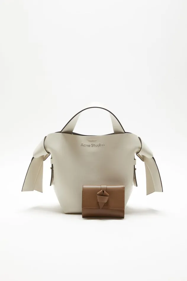 Acne Studios Musubi Folded Wallet Camel Brown Men Bags