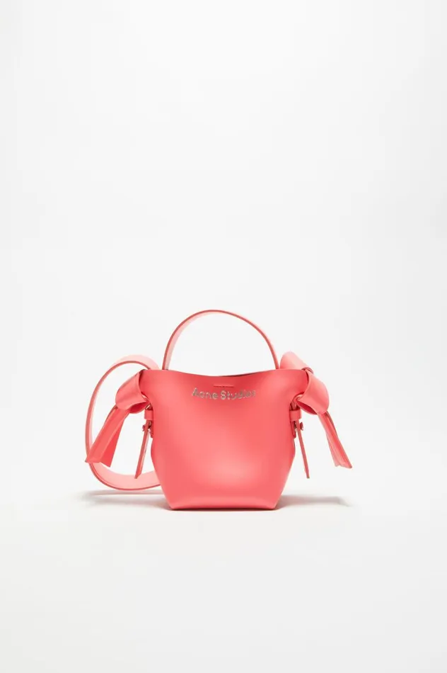 Acne Studios Musubi Micro Tote Electric Pink Women Bags