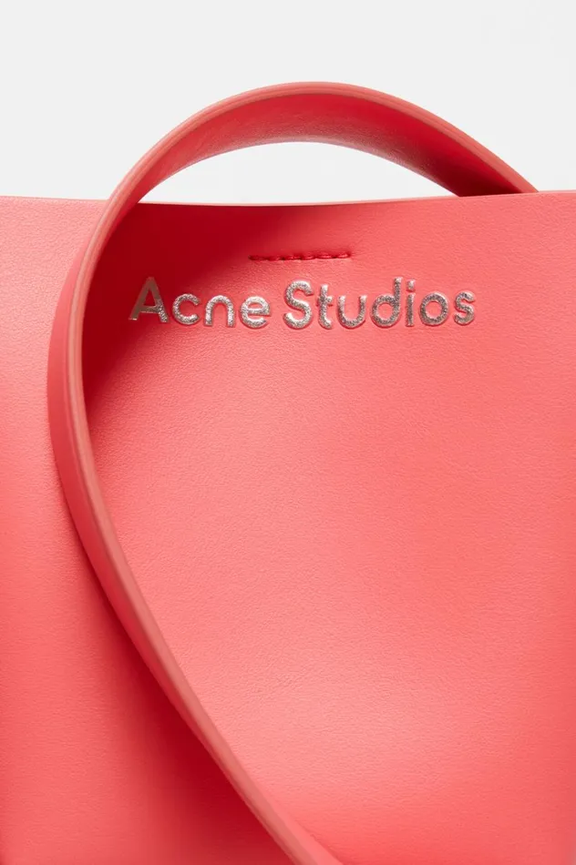 Acne Studios Musubi Micro Tote Electric Pink Women Bags