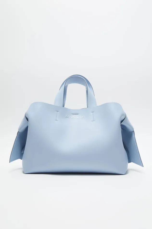 Acne Studios Musubi Midi Tote Baby Bluebrown Women Bags