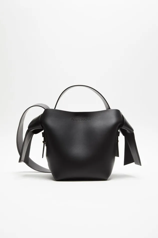 Acne Studios Musubi Mini Shoulder Bag Black Men Bags