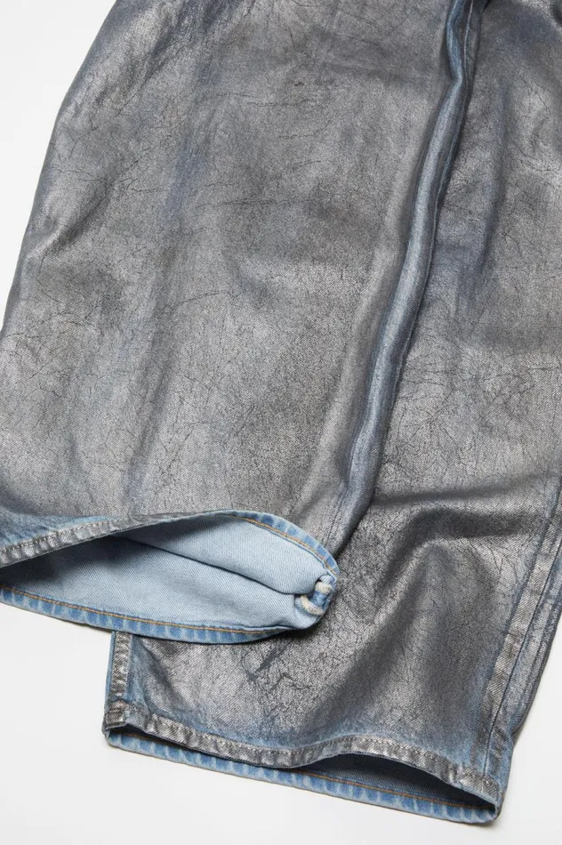 Acne Studios Super Baggy Fit Jeans 8211 2023M Silverblue Women Jeans