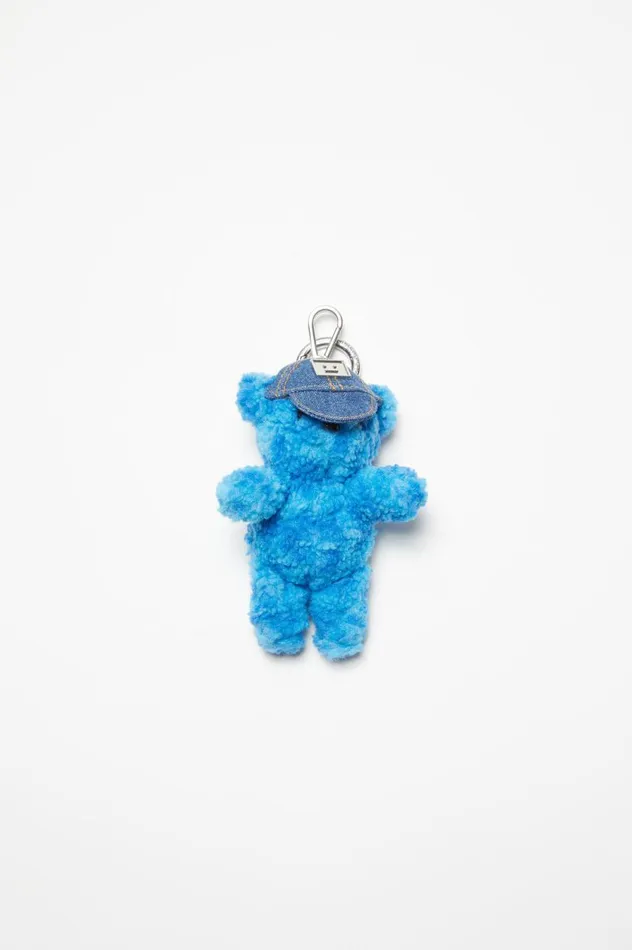 Acne Studios Teddy Keyring Dusty Blue Men Other Accessories