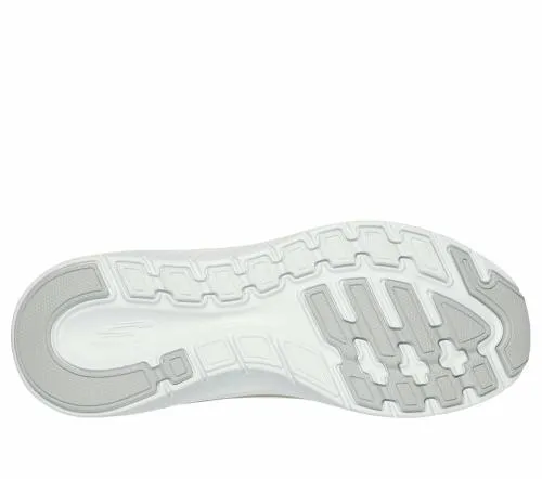 Arch Fit 20 8211 Glow The Distance White Silver Women SKECHERS Lace Up