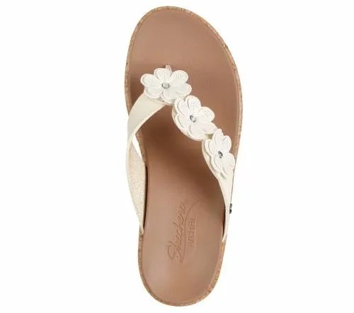 Arch Fit Beverlee 8211 Rare Blossom Off White Women SKECHERS Wedges