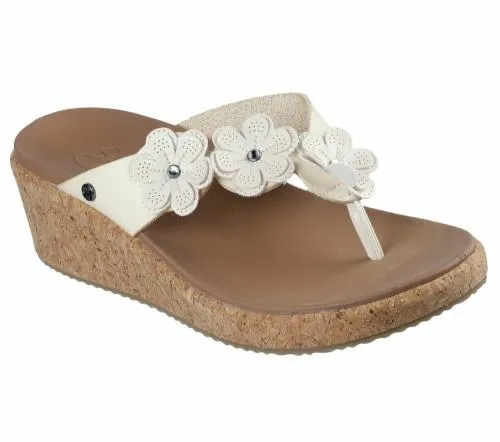 Arch Fit Beverlee 8211 Rare Blossom Off White Women SKECHERS Wedges
