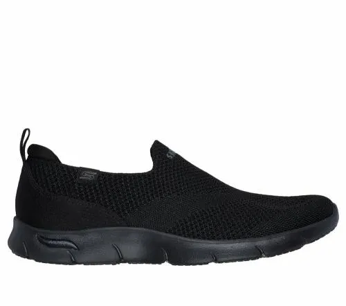 Arch Fit Refine 8211 Iris Black Women SKECHERS SlipOn
