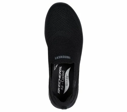 Arch Fit Refine 8211 Iris Black Women SKECHERS SlipOn