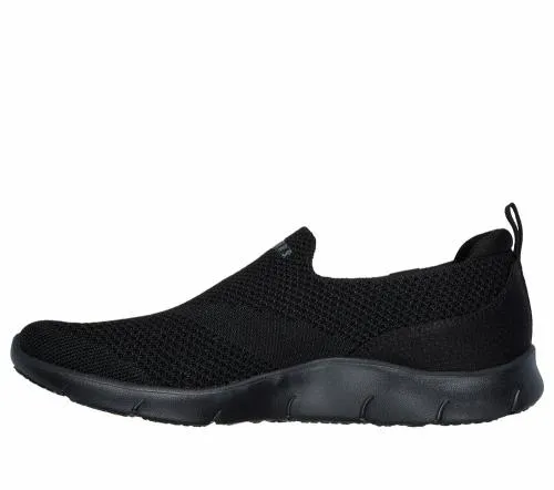 Arch Fit Refine 8211 Iris Black Women SKECHERS SlipOn