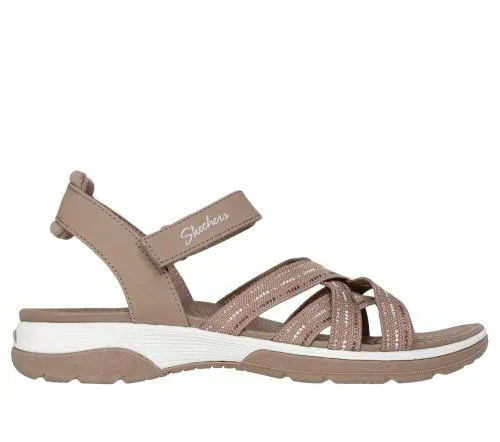 Arch Fit Reggae Sport 8211 Gotta Go Mocha Women SKECHERS Sandals