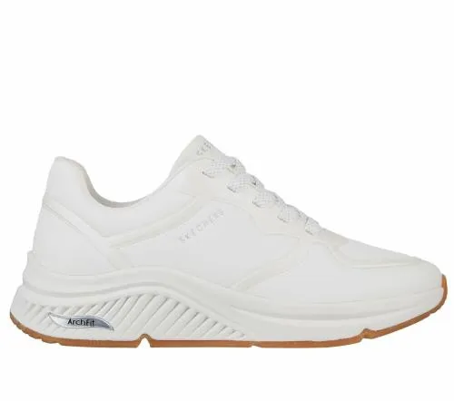 Arch Fit SMiles 8211 Mile Makers White Women SKECHERS Lace Up
