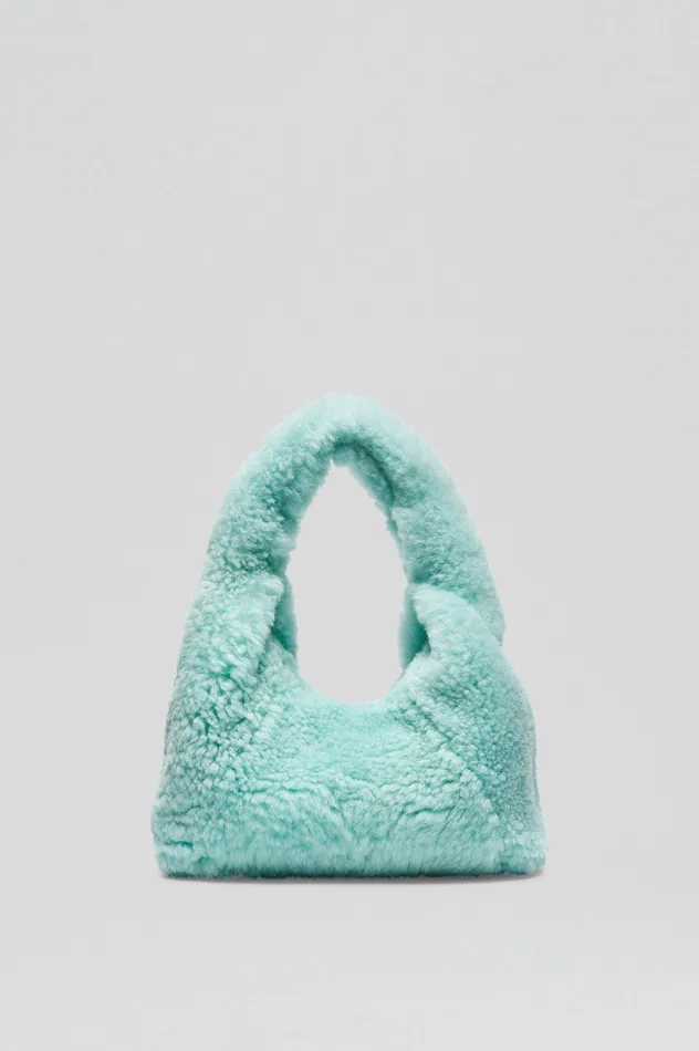 Bags Scanlan Theodore Women SHEARLING GABRIELLA SEAFOAM