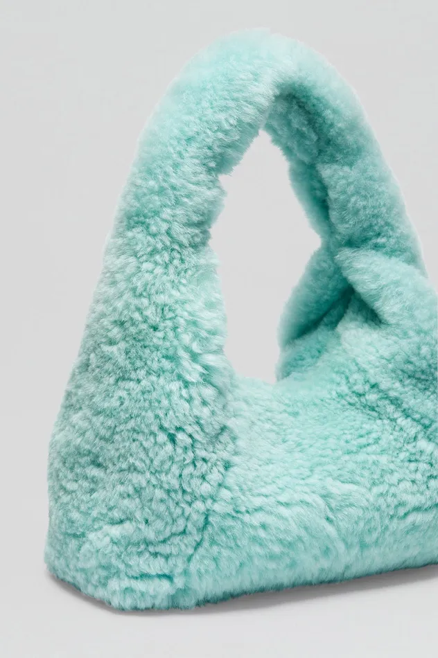 Bags Scanlan Theodore Women SHEARLING GABRIELLA SEAFOAM