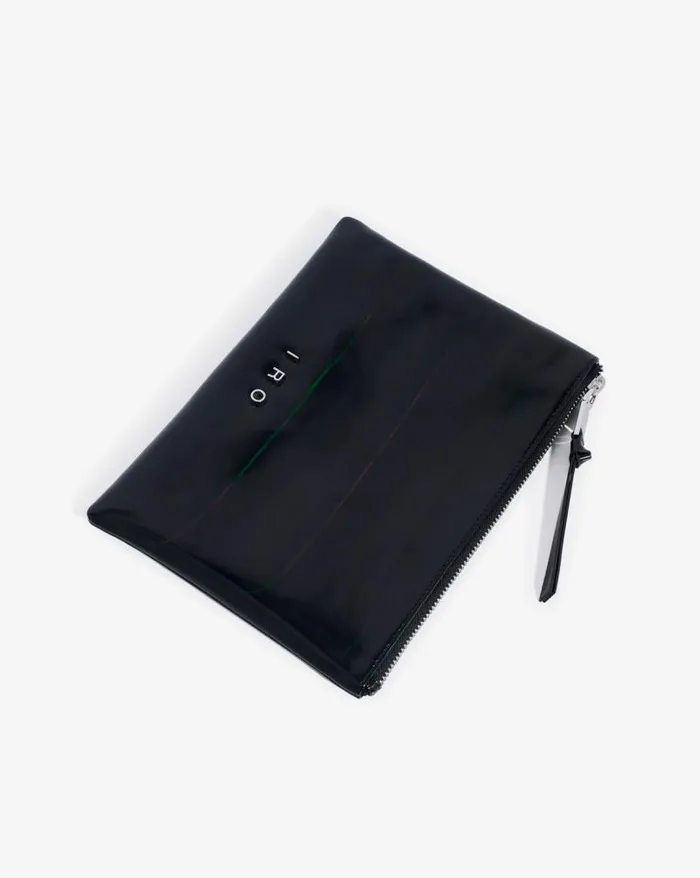 Bags Women IRO ASSINK HOLOGRAPHIC VINYL POUCH