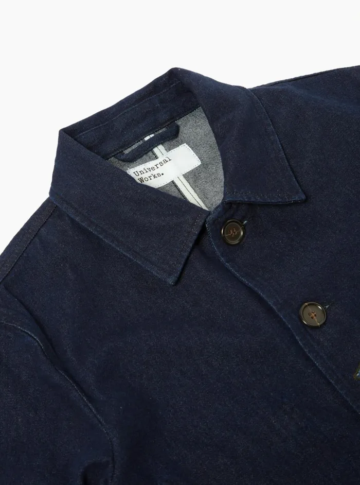 Bakers Jacket In 11oz Indigo Denim Men Universal Works Jackets