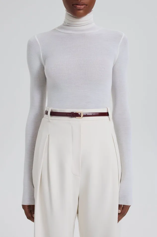 Belts Women Scanlan Theodore POINTED BUCKLE BELT 15 BORDO