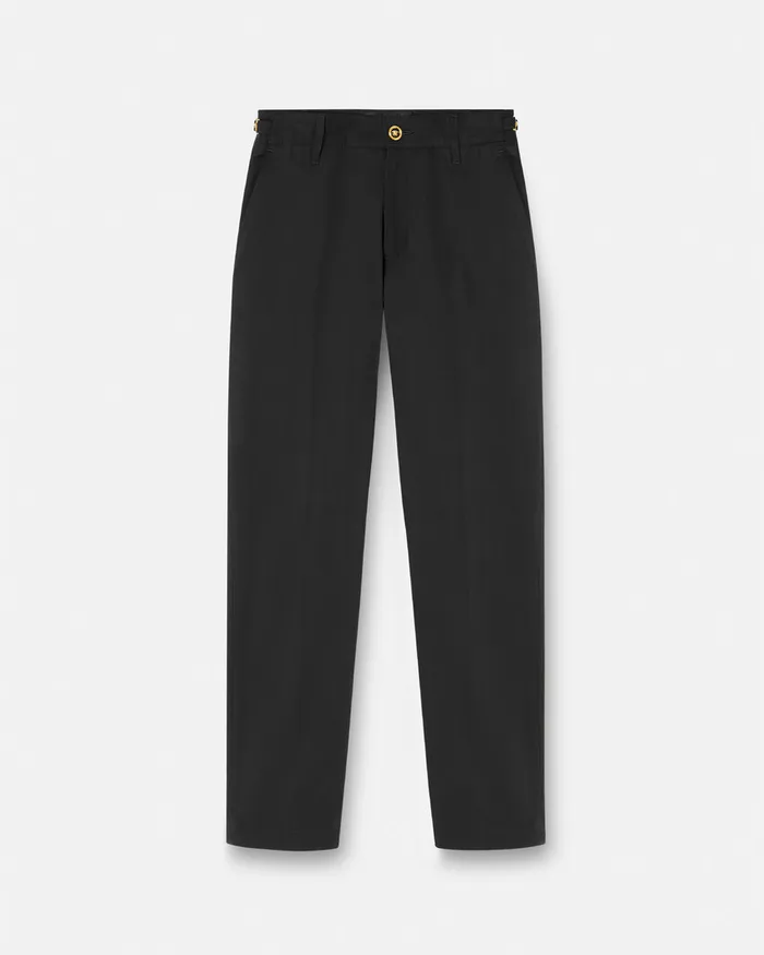 Blazers and Suits Men Versace Medusa Biggie StraightFit Pants Black