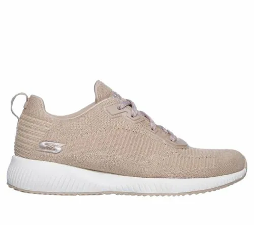BOBS Sport Squad 8211 Total Glam Light Pink Women SKECHERS Lace Up