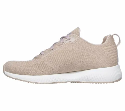 BOBS Sport Squad 8211 Total Glam Light Pink Women SKECHERS Lace Up