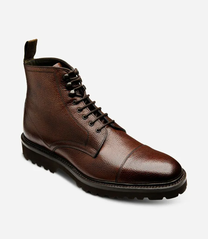 Boots Loake Men Aquarius Dark Brown Grain Boots Loake Men Aquarius Dark Brown Grain
