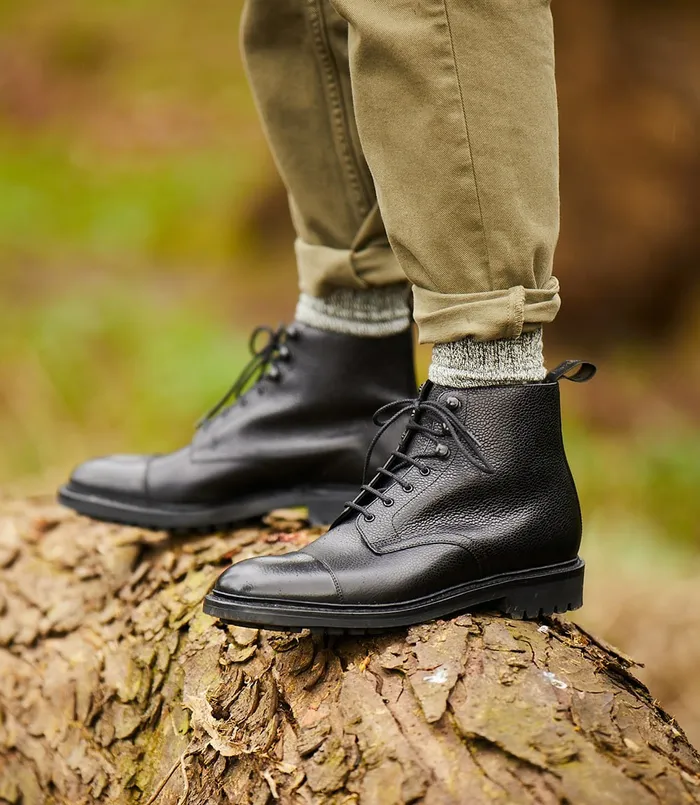 Boots Sedbergh Black Grain 8211 Loake Men Boots Sedbergh Black Grain 8211 Loake Men