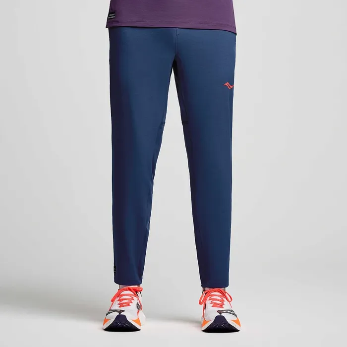 Bottoms Men Saucony Men8217s Boston Woven Pant Navy