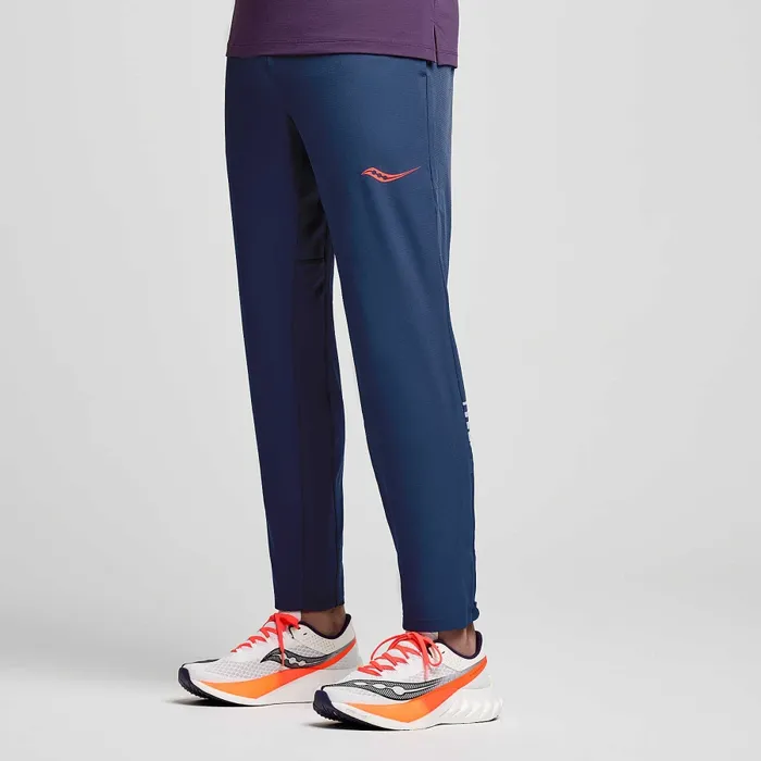 Bottoms Men Saucony Men8217s Boston Woven Pant Navy Bottoms Men Saucony Men8217s Boston Woven Pant Navy