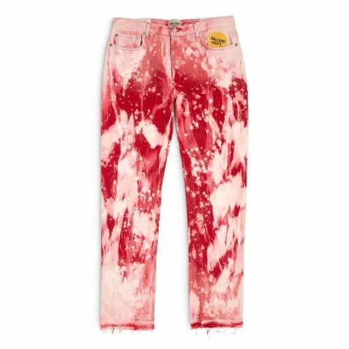 Bottoms WomenMen Gallery Dept BISCAYNE DENIM Red Tie Dye