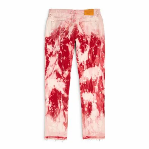 Bottoms WomenMen Gallery Dept BISCAYNE DENIM Red Tie Dye