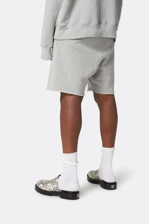 Bottoms WomenMen Gallery Dept DEPT LOGO 8 SWEAT SHORTS Heather Grey