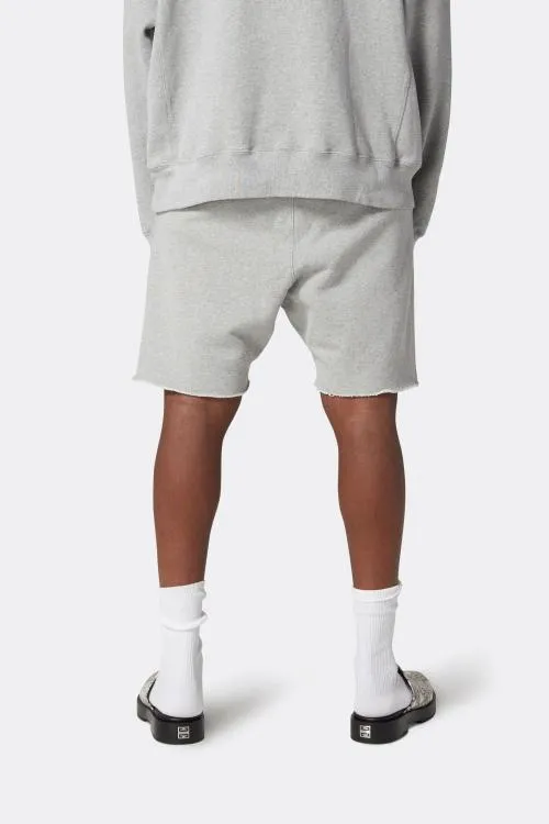 Bottoms WomenMen Gallery Dept DEPT LOGO 8 SWEAT SHORTS Heather Grey