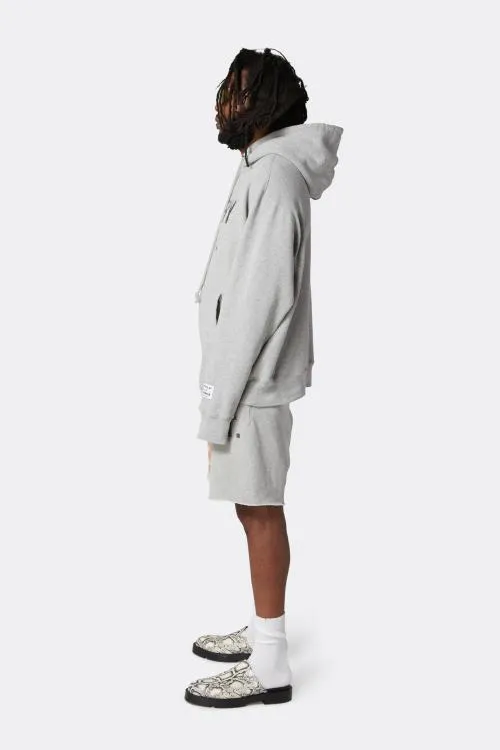 Bottoms WomenMen Gallery Dept DEPT LOGO 8 SWEAT SHORTS Heather Grey