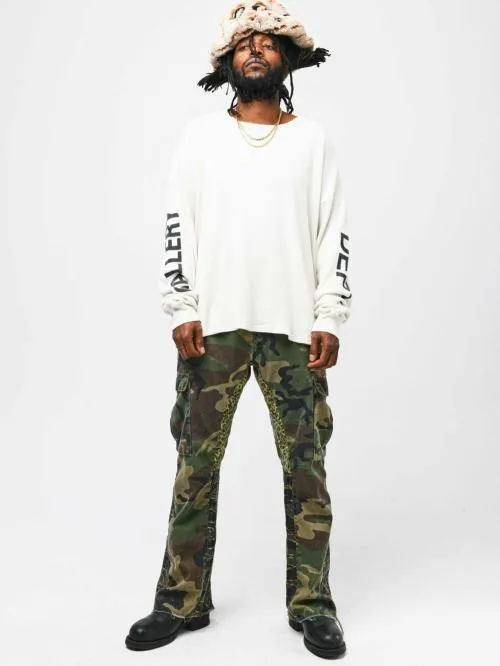 Bottoms WomenMen Gallery Dept LA CAMO FLARE Camo
